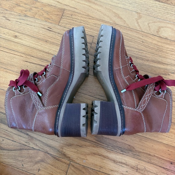 New Free People Jasper Hiker Ankle Vintage Tan 10 - Picture 6 of 9